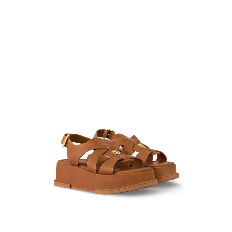 Maya Flatform Sandal - Image 1
